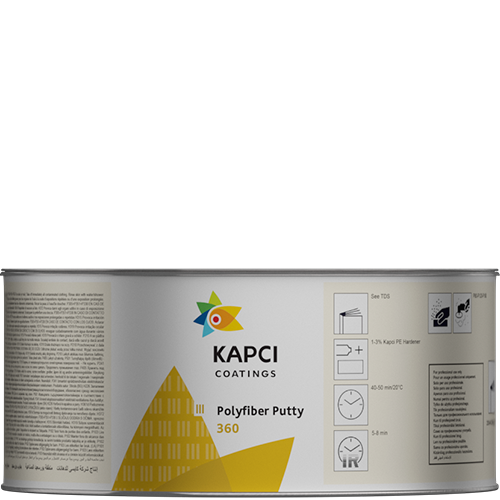 معجون فيبر رصاصي