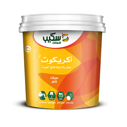 اكريكوت سيلك نص لامع سكيب